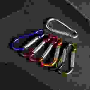 Carabiner Water <b>Bottle</b> Clip <b>Gourd</b>-Shaped With Loop and Snap Hook Outdoor Zinc Alloy Climbing Size 6 - Product Image 2