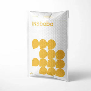 Sac d'expédition écologique, emballage durable, enveloppe à bulles avec logo, 6x9, emballage d'enveloppe à bulles - Product Image 1