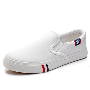 Sh11769a Slip on zapatos de lona a <span class=keywords><strong>la</strong></span> moda 2024 primavera hombres zapatos de lona zapatillas de deporte para hombres - Product Image 2