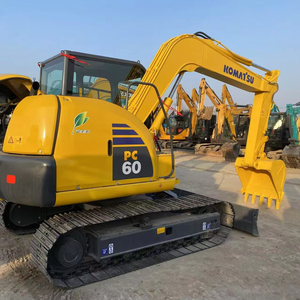 Excavadora Pequeña Usada <span class=keywords><strong>Komatsu</strong></span> <span class=keywords><strong>Pc60</strong></span> Excavadora en Buen Estado Pc 60 56 <span class=keywords><strong>Komatsu</strong></span> Excavadora Japonesa Precio Original Barato - Product Image 1