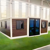 Maison modulaire isolée de 30 pieds sur 40 pieds, construction de maison préfabriquée en conteneur pour dortoir de travailleurs sur chantier