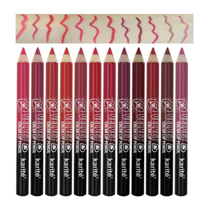 <span class=keywords><strong>Crayon</strong></span> à lèvres et <span class=keywords><strong>gloss</strong></span> gel mat velours longue tenue imperméable Karite 2-en-1 – Maquillage cosmétique en gros - Product Image 6