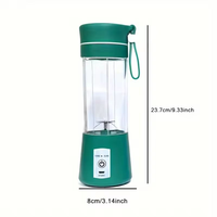 Aangepaste Kleur Logo Presser Kleine Persoonlijke Elektrische Usb Machine Mini Draagbare Vruchten Glazen Blender Draagbare Juicer