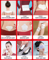 Patch chauffant non tissé activé par l'air pour soulager la douleur profonde des épaules, du dos et du cou
