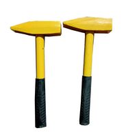 Marteau de mécanicien en fonte pas cher 500g 1kg 1,5kg 2kg avec manche en acier, fabricant
