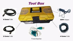 65 मिमी पैनोरामिक इलेक्ट्रिक मानक गहरे अच्छी तरह से निरीक्षण कैमरा 100 मीटर 12 इंच 600 इलेक्ट्रिक अंडरवाटर निरीक्षण कैमरा 800 - Product Image 5