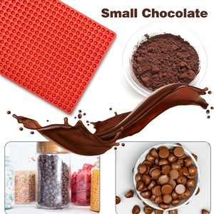 Molde de Silicona Redondo Mini de 468 Cavidades para Chocolate, Golosinas para Perros, Molde para Galletas, Dulces, Golosinas para Mascotas - Product Image 4