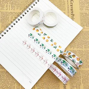 Vintage Personalized Custom Personal Design Kawaii Hand-decorated Washi Tape Masking Indian Washi Tape