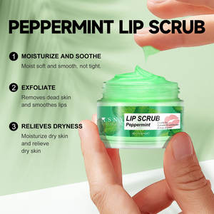 Скраб для губ RSNY Cross Border Export Temu50g с ароматом мяты и лимона, органический, в английской упаковке, увлажняющий, для жирной кожи, срок годности 3 года - Product Image 3