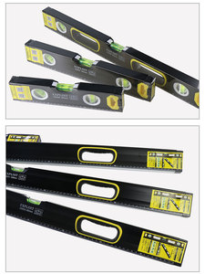 أداة قياس صناعية من الألومنيوم بطول 1 متر مع مغناطيس قوي ودقة عالية مصنوعة من الحديد الزهر - Product Image 3