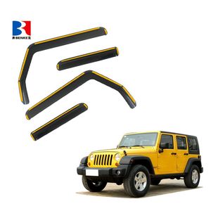 Factory Directly Sell High End In-channel Injection Deflector <b>Window</b> Visor for Jeep WRANGLER JK 2008-2017 - Product Image 1