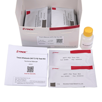 Kit de test complet de l'aflatoxine avec analyseur immunologique de fluorescence portatif pour céréales et aliments pour animaux
