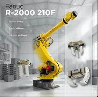 Bras robotisé industriel Fanuc R-2000 210F avec contrôleur R-30iB Plus et préhenseur robotique Schunk pour robot de manutention automatisé