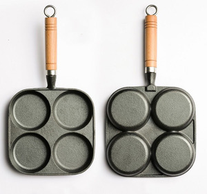 Comercial de acero enorme 24V coche eléctrico 3 Set sartén eléctrica cuadrada dividida sartén de vidrio recubierto - Product Image 2