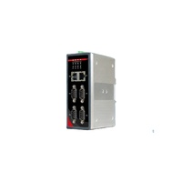 Servidor de Dispositivos Seriales Industriales para Riel DIN, 1 Puerto RS232/485, Servidor/Cliente TCP/UDP, Modbus RTU/ASCII, Doble Fuente de Alimentación, Transparente