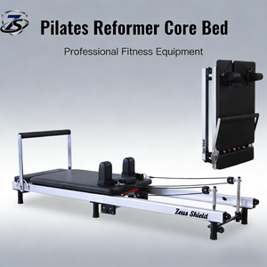 Faltbarer, langlebiger Pilates-Reformer aus Aluminiumlegierung mit Pilates-Core-Bett – Direkt vom Hersteller, Großhandel, kundenspezifische Pilates-Ausrüstung für Zuhause - Product Image 1