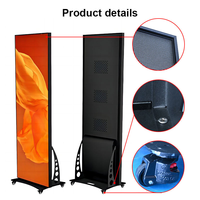 Papan Reklame Digital Signage Indoor Outdoor Layar LED untuk Proyek Penjualan Video Wall dan Poster Iklan