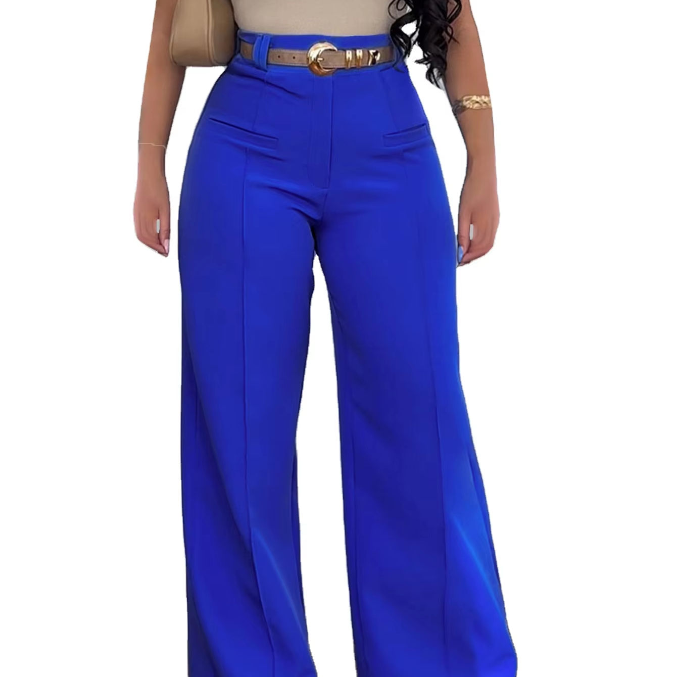 Palazzo Pants Business Attire Women Pants Office Wear Palazzo