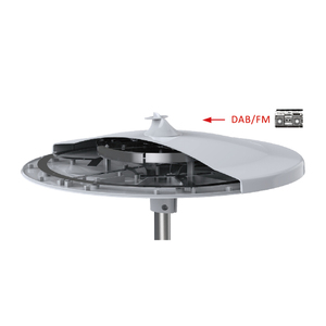 Antena de <span class=keywords><strong>TV</strong></span> Marina Digital Omnidireccional de Largo Alcance FM/VHF/UHF para Exteriores, Impermeable, Marca ANTOP, Ganancia de 36dB, Salida Máxima de 100dBuV - Product Image 2