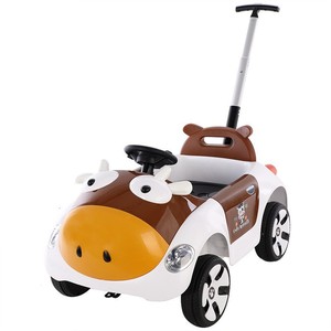 Voiture électrique pour enfants, jouet pour bébé, 4 roues, voiture à glissière pour enfants de 3 à 6 ans avec lumière et musique, voiture électrique pour enfants - Product Image 1