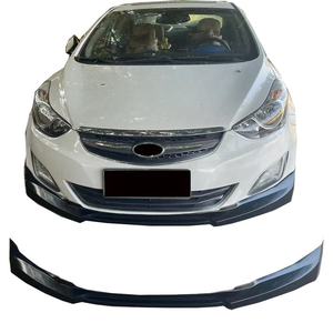 Kit Carrozzeria per <span class=keywords><strong>Hyundai</strong></span> Elantra 2011-2015 Labbro Anteriore/Posteriore Minigonne Laterali Diffusore Paraurti Gancio di Traino Kit di Aggiornamento Parti Esterne - Product Image 2