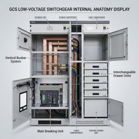 Interface Smart Grid GCS, Appareillage de distribution basse tension 4000A 660V, Armoire de distribution électrique, Fournisseur