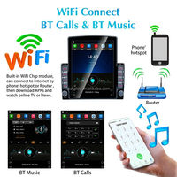 Universal Pioneer, Radio mobil Android layar sentuh 9.7 inci fungsi OLED DSP mendukung Auto navigasi GPS 1DIN