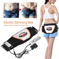 Cinturón de masaje eléctrico vibrador y calentado para espalda y cintura, cinturón abdominal adelgazante para quemar grasa del vientre