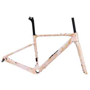 Cadre <span class=keywords><strong>de</strong></span> vélo <span class=keywords><strong>de</strong></span> gravier en carbone SUNREMO T800, frein à disque, patte <span class=keywords><strong>de</strong></span> dérailleur UDH, 700x50C, filetage T47, BB, cadre <span class=keywords><strong>de</strong></span> vélo <span class=keywords><strong>de</strong></span> <span class=keywords><strong>route</strong></span> en carbone d'endurance - Product Image 5