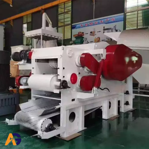 Chất lượng cao động cơ điện sinh khối gỗ chipper Trống máy 60 t/h Công suất ISO CE chứng nhận - Product Image 1