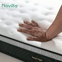 Matelas orthopédiques de haute qualité SNL2602 pour hôtel, matelas à ressorts en mousse à mémoire de forme haute densité, mobilier de chambre à coucher