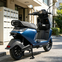 Moto électrique vintage CKD 12 pouces avec assistance, scooter électrique 1100/1300W, vitesse 60 km/h, cyclomoteur électrique à pédales pour adultes, distributeur