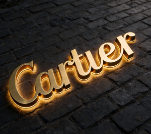 Letras y letreros LED 3D para exteriores, letrero comercial personalizado para edificios, letras de canal LED de metal inoxidable, letrero LED para interiores de oficinas - Product Image 2