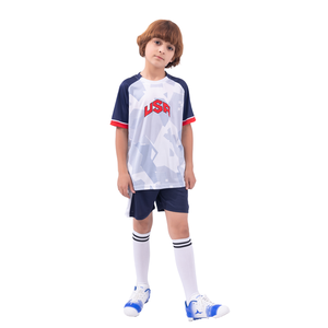 बच्चों के लिए त्वरित सूखी अमेरिकी फुटबॉल जर्सी के लिए बच्चों की शीर्ष गुणवत्ता सॉकर वर्दी अमेरिकी डिजिटल प्रिंटिंग बाल फुटबॉल जर्सी - Product Image 2