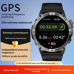 Reloj Deportivo con GPS Beidou para Correr/Ciclismo, Monitor de Frecuencia Cardíaca, Cadencia, Oxígeno en Sangre, Resistente al Agua, para Hombres y Mujeres, Montañismo - Product Image 4