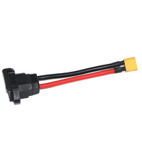 Câble de charge pour batterie de voiture, connecteur mâle-femelle XT60 XT60H XT90 vers prise d'alimentation 3 broches 10AWG, nouveau câble de charge pour vélo électrique à énergie nouvelle