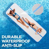 Tapis de gymnastique gonflable multifonctionnel 10FT Air Track pour entraînement de gymnastique avec pompe