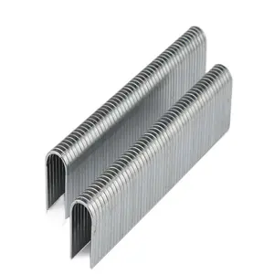 21 Ga 4J series, Steel Zinc Plated nails Manufacturers industrial staple metal pneumatic nails furniture staple nails/