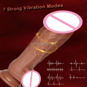 Vibrador Dildo Realista con Empuje de 7.87 Pulgadas Consolador Vibratorio con Calefacción para Estimulación Anal, del Clítoris y Punto G Juguetes Sexuales para Adultos para Mujeres - Product Image 4