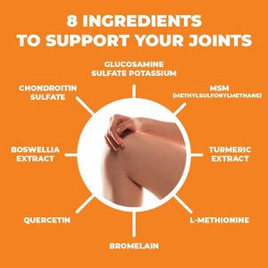 Yüksek kaliteli glukozamin kondroitin MSM Curcumin hyaluronik asit eklem desteği toz - Product Image 2