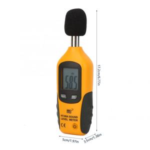Indicateur de niveau sonore numérique, testeur de bruit, détecteur, moniteur, sonomètre audio 30-130 dB, moniteur de niveau sonore en décibels - Product Image 4