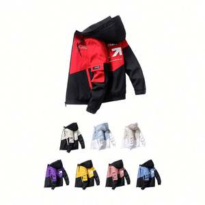 Chaqueta con Capucha de Diseño Coreano para Hombre, Nueva Colección de Primavera, Estilo Holgado, Opciones de Venta al Por Mayor - Product Image 3