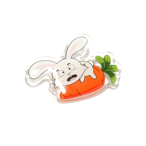 Logo Tùy Chỉnh VOGRACE Giá Rẻ <span class=keywords><strong>OEM</strong></span> Acrylic Pins In Phim Hoạt Hình Anime Nhựa Rõ Ràng Nút Trong Suốt Phù Hiệu Với Bất Kỳ Hình Dạng - Product Image 3