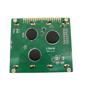 Độ tương phản cao STN màu xanh <span class=keywords><strong>LCD</strong></span> 20 pinout ST7920 st7921 đơn sắc <span class=keywords><strong>128x64</strong></span> đồ họa hiển thị <span class=keywords><strong>Module</strong></span> 12864 dots 78x72x12.2mm 12 giờ - Product Image 4