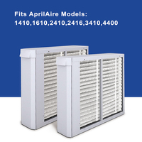 Filtre de remplacement 413 compatible avec les purificateurs d'air pour toute la maison AprilAire, filtre à air plissé pour fournaise HVAC MERV 13, 16x25x4