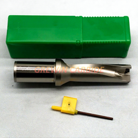 Outil de fraisage U-Drill indexable haute vitesse 2D/3D/5D, foret de fraisage en carbure avec plaquettes WCMT WCMX SPMG, foret rapide et puissant Grewin CNC
