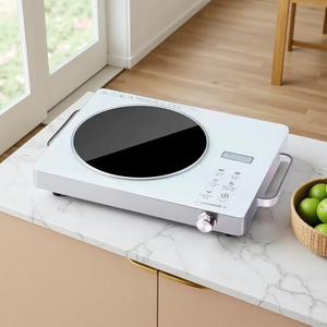 고출력 3500W 가정용 세라믹 전기 스토브 에너지 절약 방수 다기능 쿠커 모든 냄비에 적합 - Product Image 1