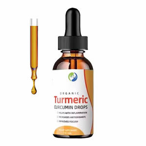 Ausreson 개인 라벨 심황 뿌리 액체 방울 뼈 관절 면역 지원 커큐민 액체 강황 드롭 - Product Image 2