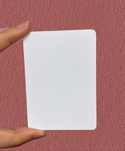 Kartu Nama Logam Kosong Warna Kustom Ukuran Ketebalan 3.5 X 2.5 Kartu Kosong Baja Tahan Karat Kartu Dagang Logam Kosong 6.3x8.8cm - Product Image 4