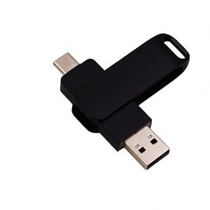 แฟลชไดรฟ์ USB แบบ 2-in-1 สำหรับโทรศัพท์ คอมพิวเตอร์ และแล็ปท็อป สำหรับใช้เป็นของแจก - Product Image 4